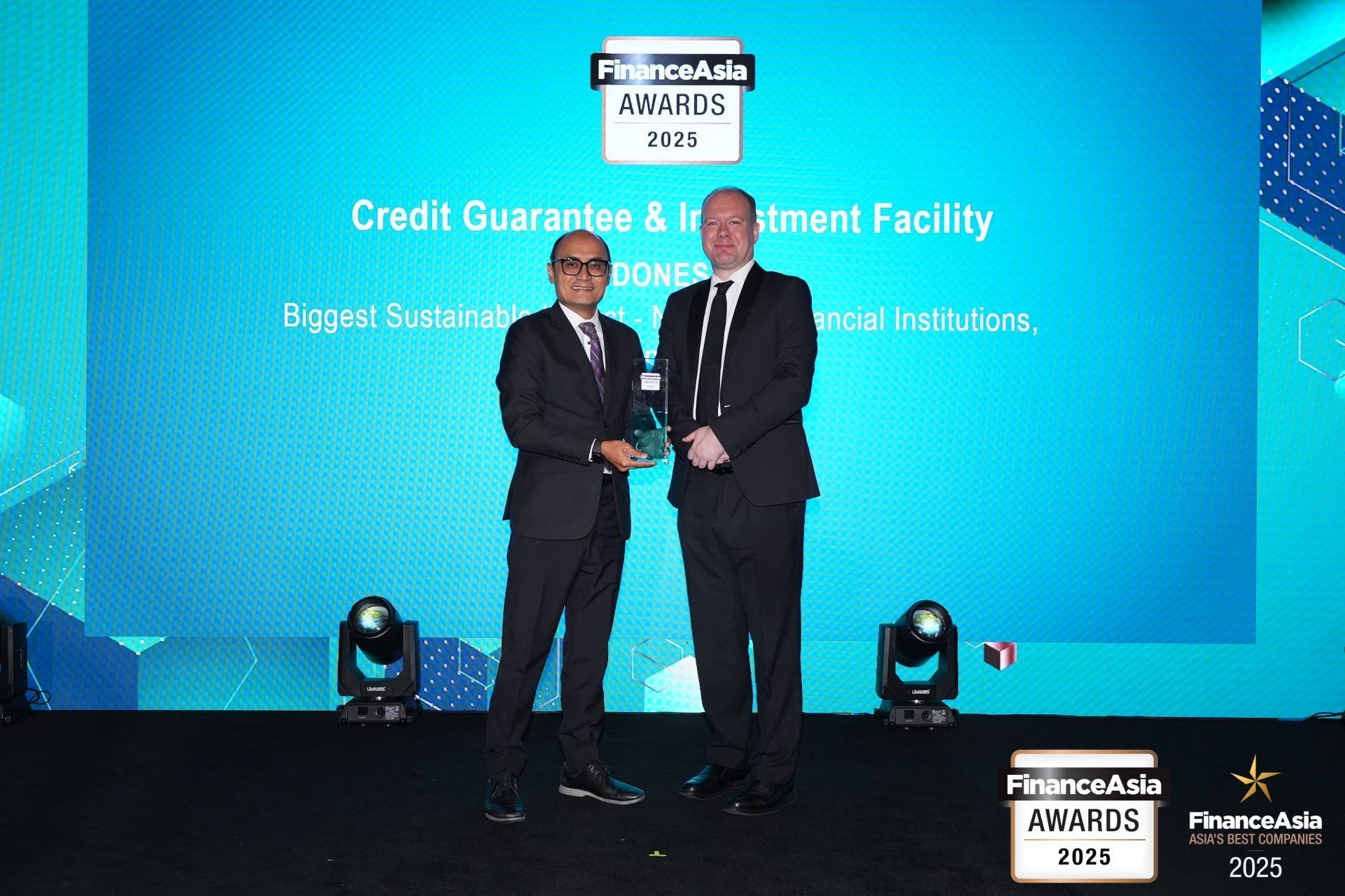 CGIF has been awarded "Biggest Sustainable Impact amongst Nonbank Financial Institutions"